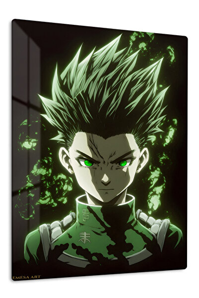 Emesa Art Gon Freecss Anime Metal Wall Art