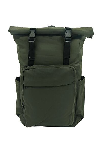 GIFT-ME.GR Unisex Σακίδιο Πλάτης Rolltop, Μεγάλο, Αδιάβροχο, με Ανατομική Πλά...