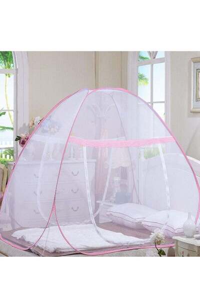 Generic Sleep night Foldable Mosquito Net For Single Bed 150x200 cm Microfibe...
