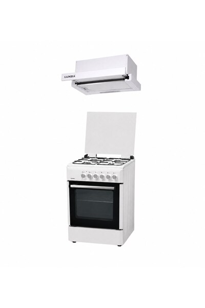 Luxell BEYAZ SOLO SET LPG (ATLANTİS TAMBOY FIRIN - OPALL ASPİRATÖR)