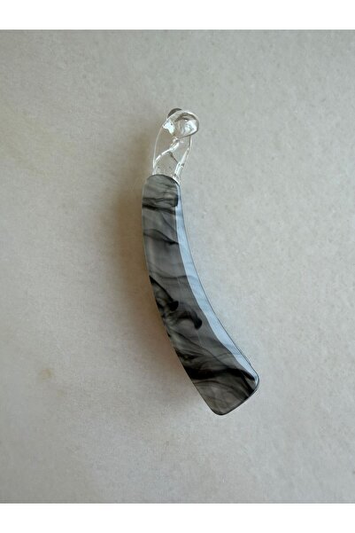 nesdesignn Smoke Patterned Banana Buckle — Gray