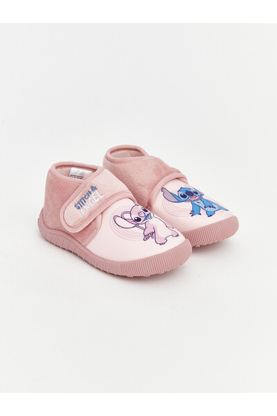 LC Waikiki Papuci de bebeluș pentru fetițe, imprimați cu Lilo și Stitch