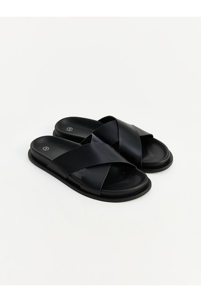 LC Waikiki Cross Strapped Men's Slipper