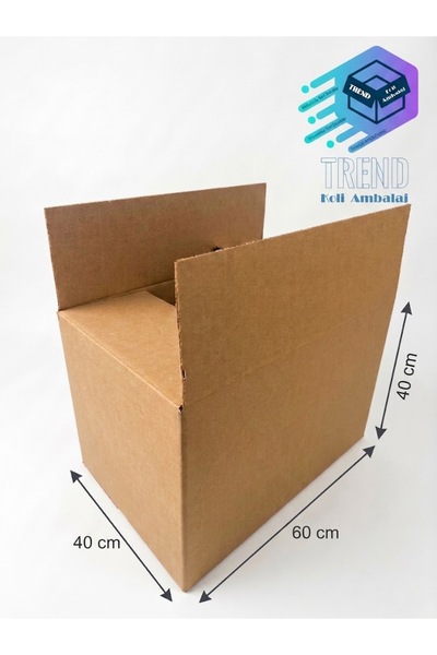 60X40X40 STANDART TAŞIMA KOLİSİ, 10 ADET