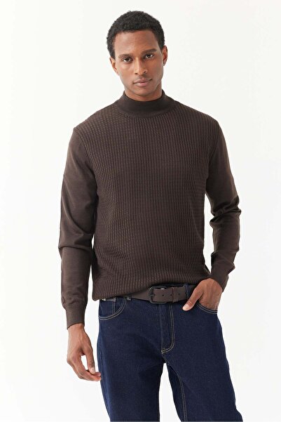 PAULMARK Men's Half Fisherman Knitwear Sweater