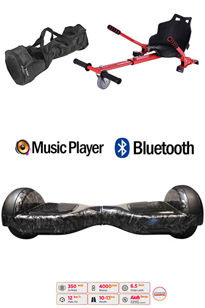 CityMate Elektrikli Kaykay Scooter Hoverboard Akıllı Denge 6.5 Inch + Hover K...