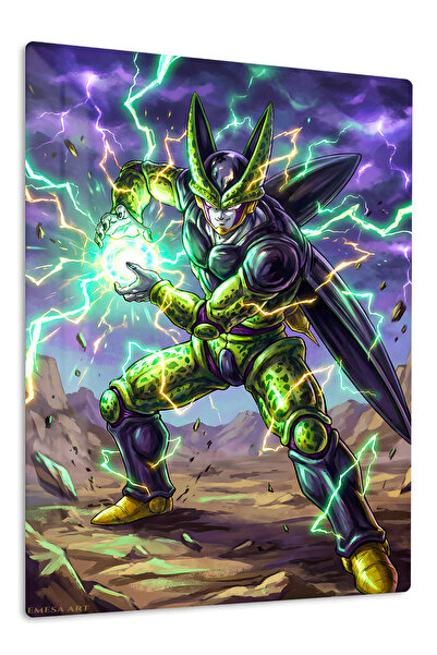 Emesa Art Cell Anime Metal Wall Art