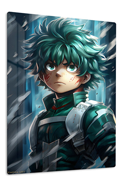 Emesa Art Izuku Midoriya Deku Anime Metal Wall Art