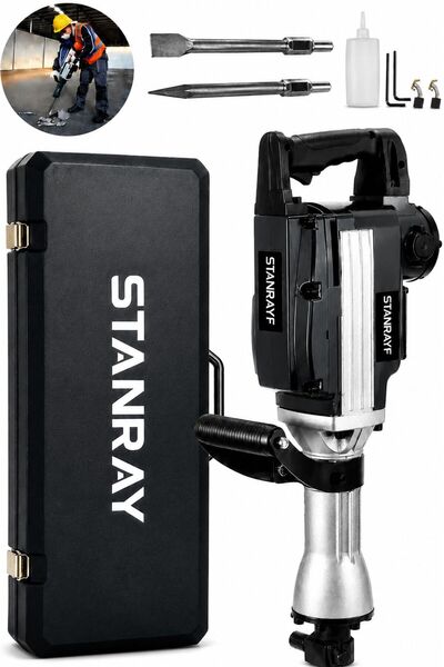 stanrayf Alman 17KĞ 9800 Profesyonel 65 Mm 70 Joule Bakır Sargılı Motor Büyük...