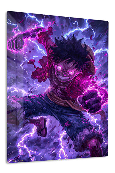 Emesa Art Monkey D. Luffy Gear 4 Anime Metal Wall Art