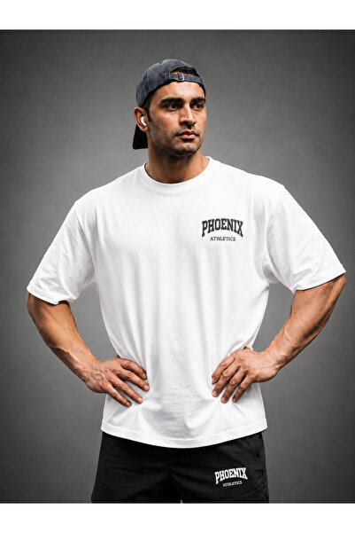 Erkek Oversize Baskılı T-Shirt