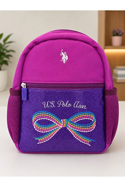 U.S. Polo Assn. Primary and Secondary School Single Compartment Backpack Plca...