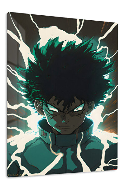 Emesa Art Izuku Midoriya Deku Anime Metal Wall Art