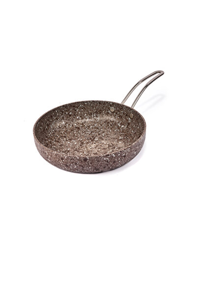Brioni Stone-Age Terra 28 cm Çizilmez Yanmaz Yapışmaz İndüksiyonlu Tava