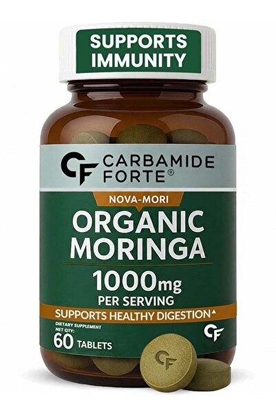 Carbamide Forte Organic Moringa Tablet with 1000mg Leaves Extract | Moringa P...