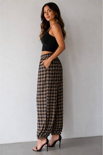 Aida Fashion Balon pamuklu pantolon