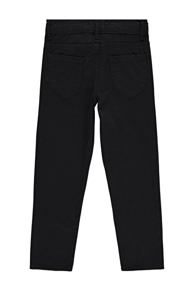 Civil Boys Osnovne pantalone za decu od 6-9 godina - crne