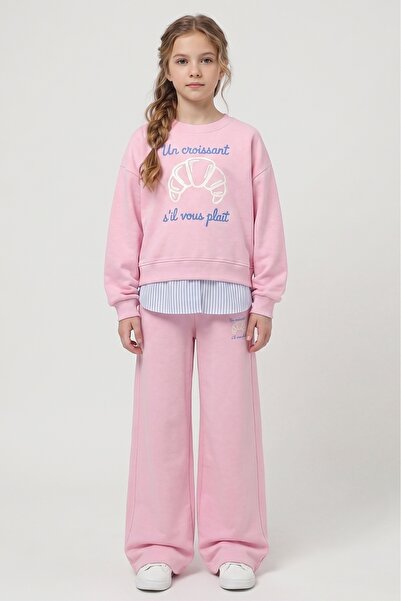 DMB BOYS & GIRLS Dmb Girls' 2-Piece Set Powder Pink m 0847