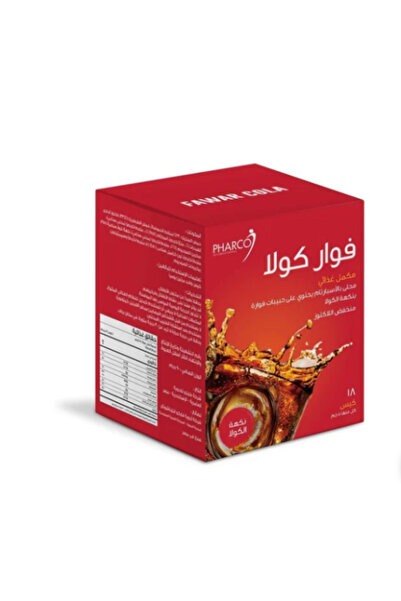 Pharco Fawwar Cola, Dietary Supplement, Low Lactose, Cola Flavored - 18 Sachets