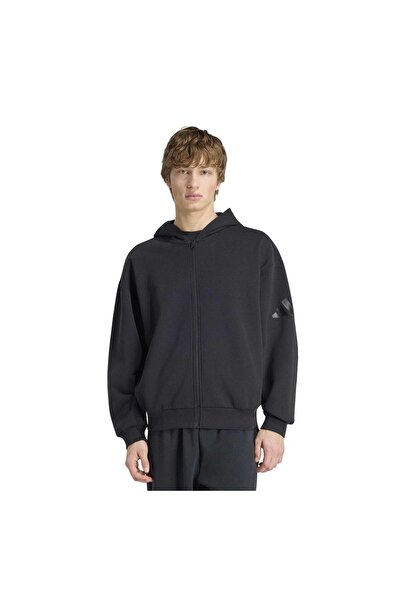 adidas Ku8006-E m Sl Fz Hd Men's Jacket Black