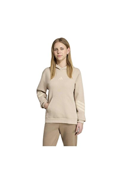 adidas KR6493-C J Fı 3S Hd Hanorac pentru copii Bej