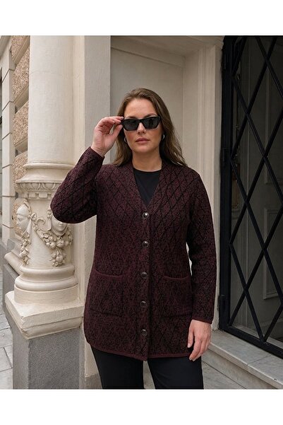 onno style women Baklava Karyağdi Pattern Steel Knit Classic Knitwear Women's...