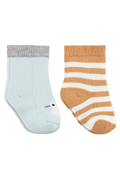 Civil Baby Duck Towel 6-2 Piece Baby Boy Sock Set