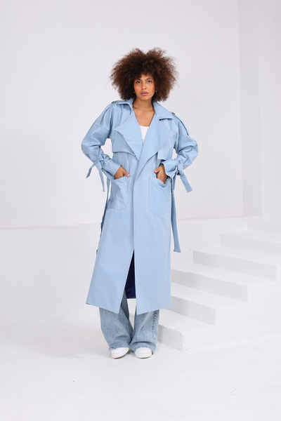 SahraAfra Dina Oversize Trench Coat