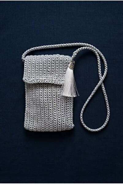 ZGNOVA Hand Knitted Crochet Cross-Use Phone Bag