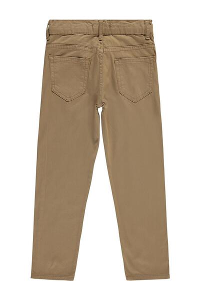 Civil Boys Osnovne pantalone za decu od 6-9 godina - Smeđe