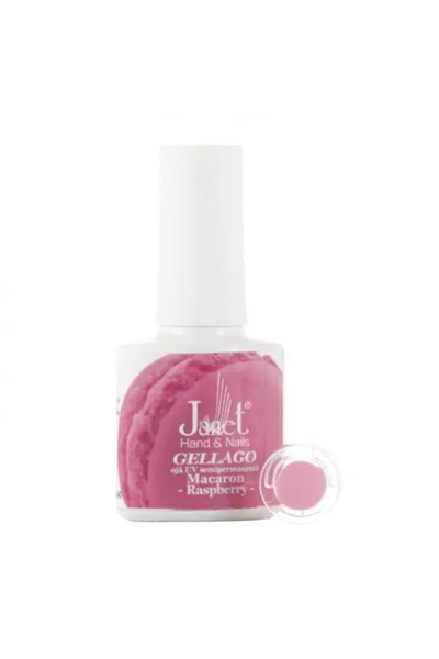 Janet Hand&Nails Gellago Raspberry Macaron Ojă semipermanentă UV