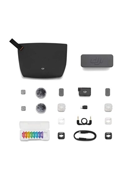 DJI Sistem de microfon wireless Mic Mini 2S (2 transmițătoare + 1 receptor cu...