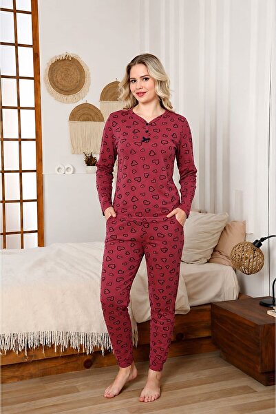 Ryam Mooda Buttoned V-Neck Cotton Lycra Combed Cotton 95% Cotton 5% Lycra Wom...