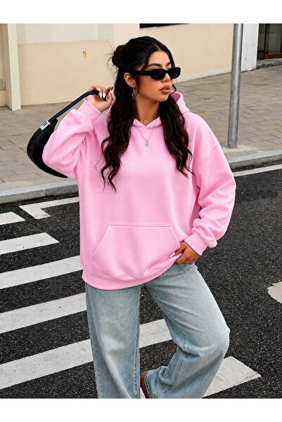 BENROMA 3 Yarn Combed Cotton Plus Size Unisex Sweatshirt Mq6