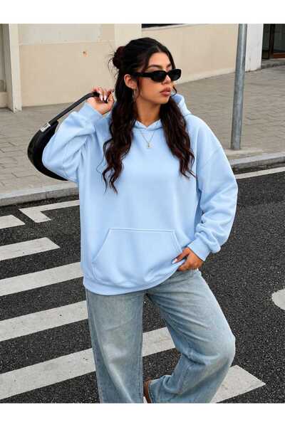 BENROMA 3 Yarn Combed Cotton Plus Size Unisex Sweatshirt Mq6