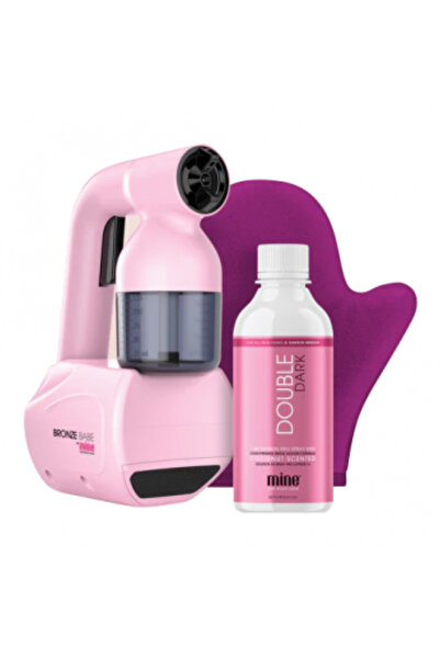 MINETAN Bronze Babe Kit de bronzare prin pulverizare pentru acasă, Roz