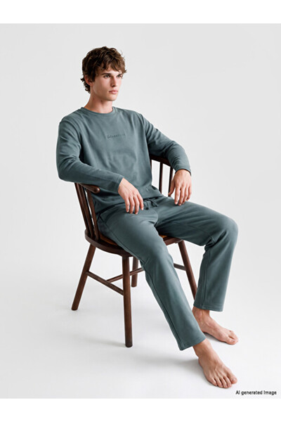 LC Waikiki Esvab • Modern & Distinctive Standart Fit Printed Men's Pajama Set