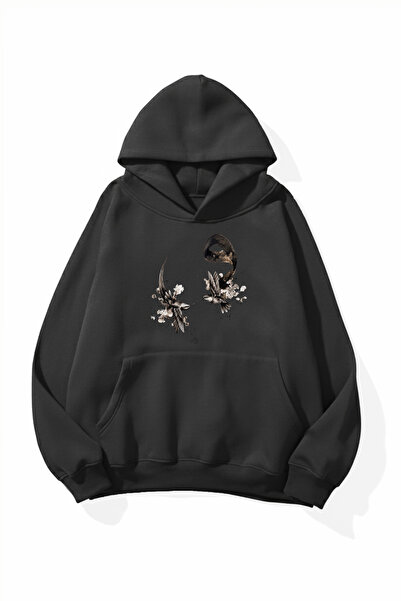 uyguntarz Unisex Soft Textured Sufism Printed Design Oversize 3 Thread Hoodie...