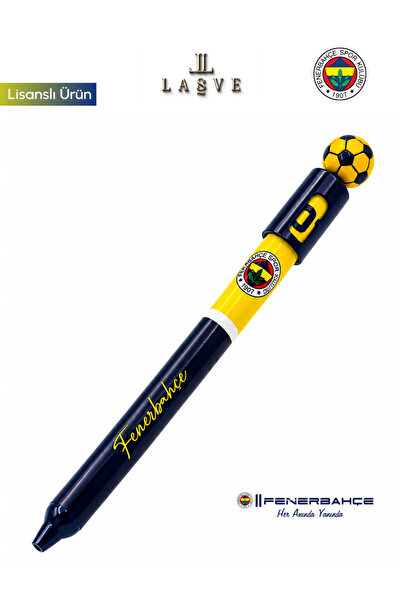 Fenerbahçe New Season Licensed Magnetic Rotating Head Ballpoint Pen with Ball...