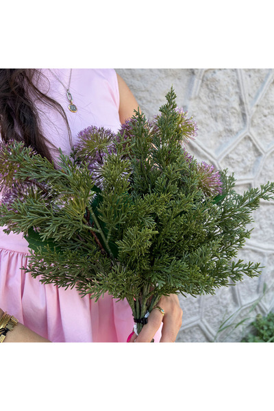Dekorsende Yapay Çam Dalı Yeşil 40 cm