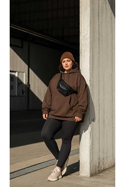 BENROMA Φούτερ Unisex Μεγάλου Μεγέθους από Χτενισμένο Βαμβάκι 3 Κλωστών MQ4