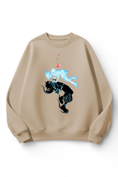 uyguntarz Hanorac unisex cu textură moale, cu design imprimat Two Spirit Stre...