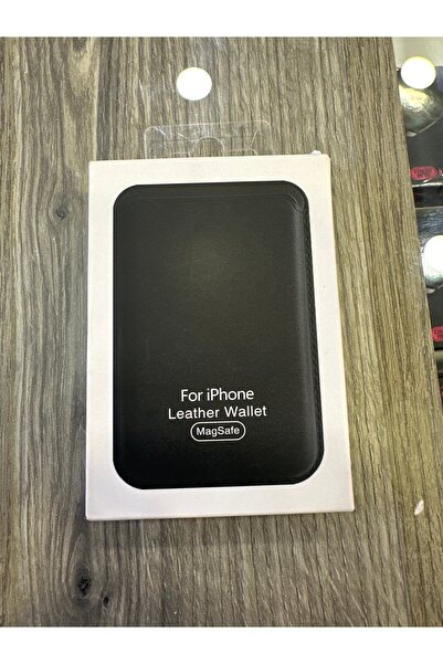 Genel Markalar Mobexa iPhone Uyumlu Deri Magsafe Cüzdan Kartlık