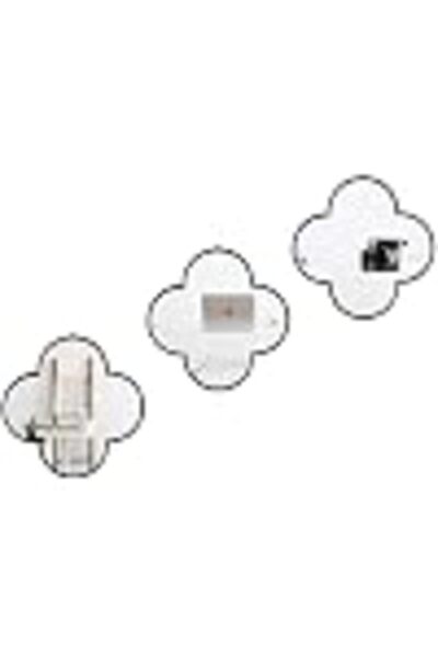 Generic Set of 3 Elegant Trifolium Wall Mirrors, Modern / Industrial Style, B...