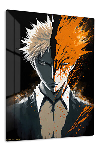 Emesa Art Ichigo Kurosaki Anime Metal Wall Art