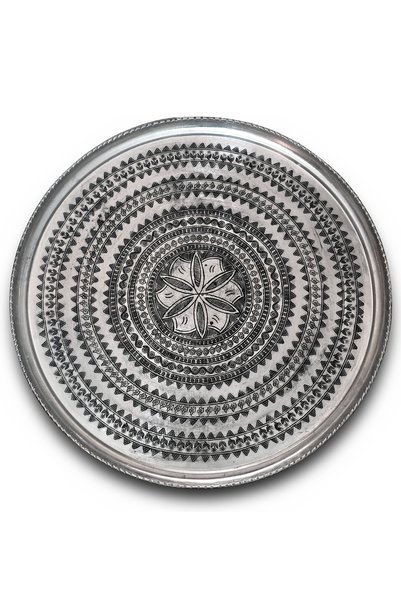 Binbir Trend 67 cm Hand-Embroidered, Tin-Plated, Authentic Patterned, Thick U...