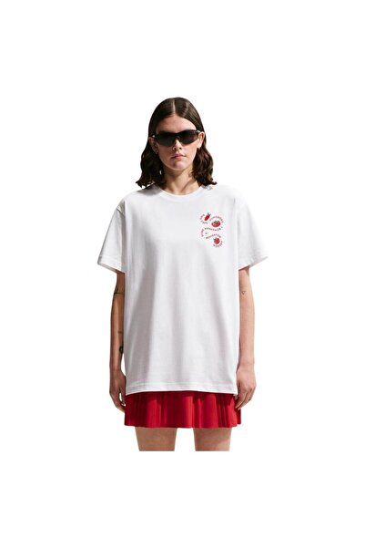 Nike Γυναικείο Αθλητικό Κλασικό Oversized T-shirt S