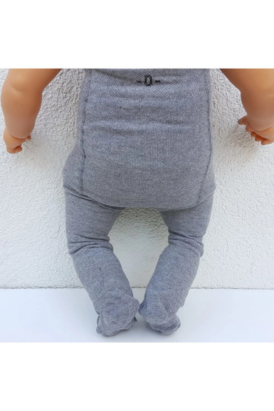 bebegen Gray Baby Pantyhose