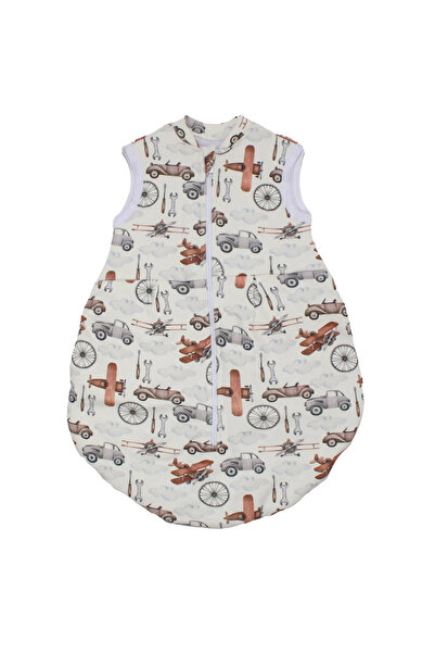 bebegen Baby Boy Stroller and Airplane Filled Sleeping Bag 0-3 Months