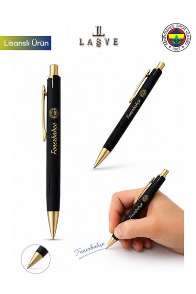 Fenerbahçe New Season Licensed Fenerbahce Logo Patterned Ballpoint Pen